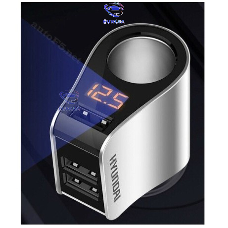 Tẩu Sạc nhanh ô tô QC 3.0 - Tẩu chia sạc chính hãng Hyundai HY-10 dùng được cho mọi loại xe