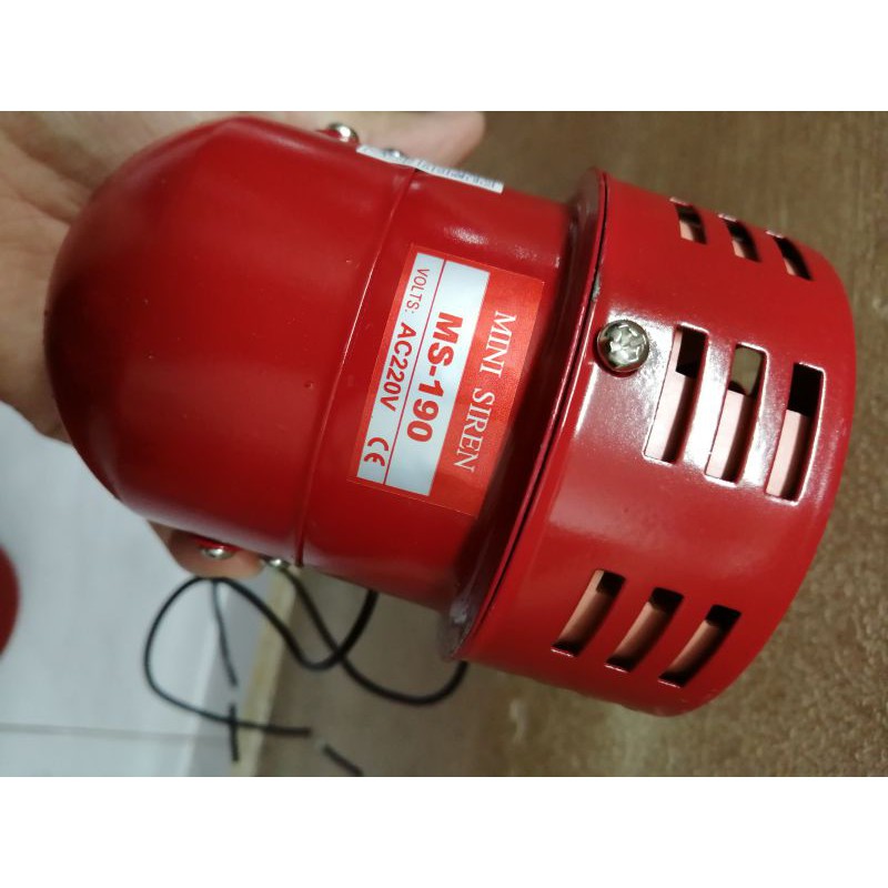 Còi hụ xé gió báo động - chống trộm - báo cháy - MS-190  - 220V AC