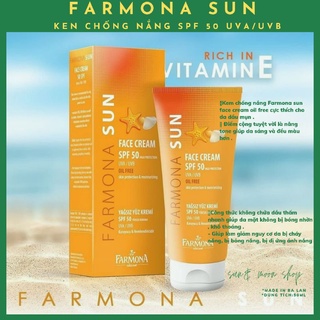 KEM CHỐNG NẮNG FARMONA SUN SPF 50 CHO DA DẦU MỤN DA NHẠY CẢM