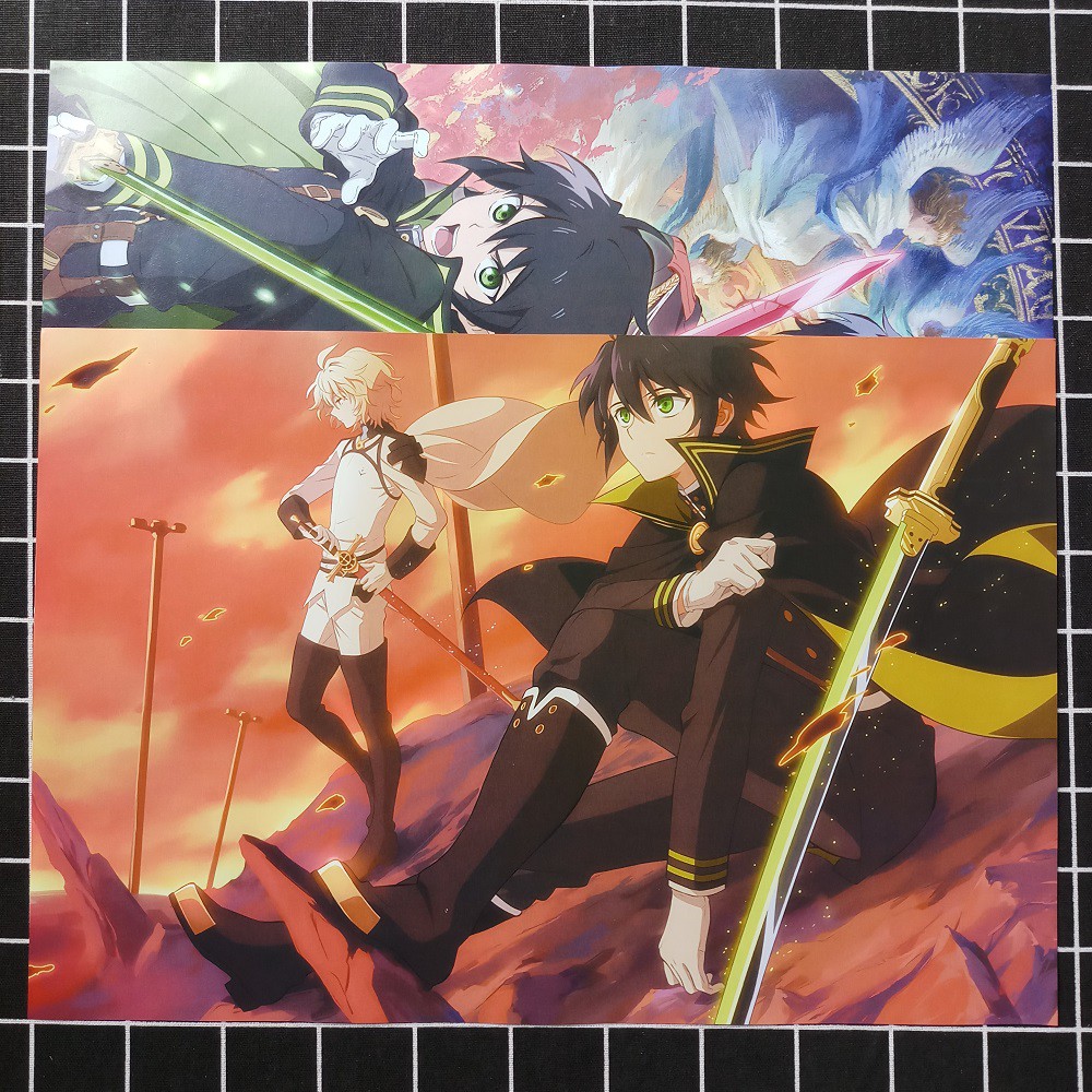 Poster Anime Owari no Seraph (8 Tờ)