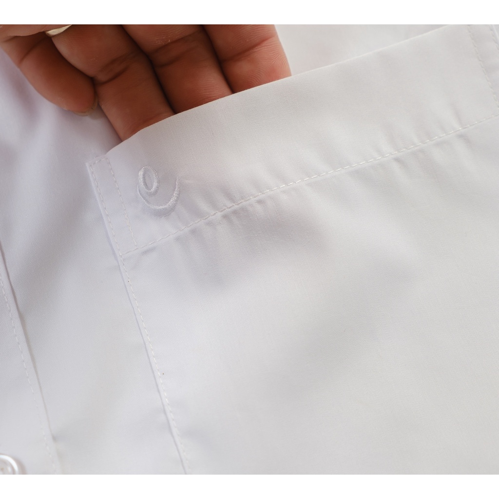 Áo Sơ Mi Nam Cộc Tay Công Sở Trung Niên Emotion Màu Trơn Form Slimfit phong cách Sartorial lịch lãm