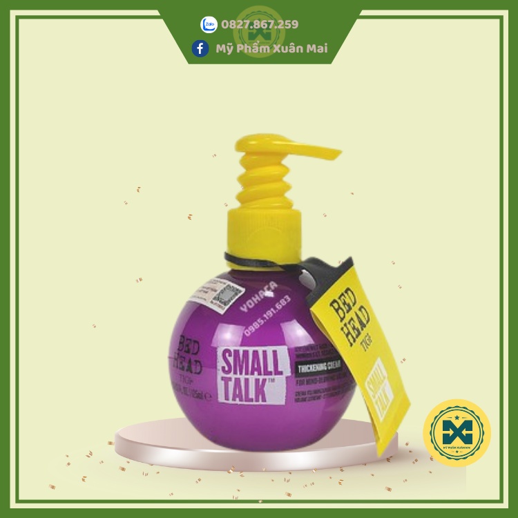 Wax Tạo Nếp Tóc Uốn Tigi Bed Head Small Talk 3 trong 1 Chính Hãng