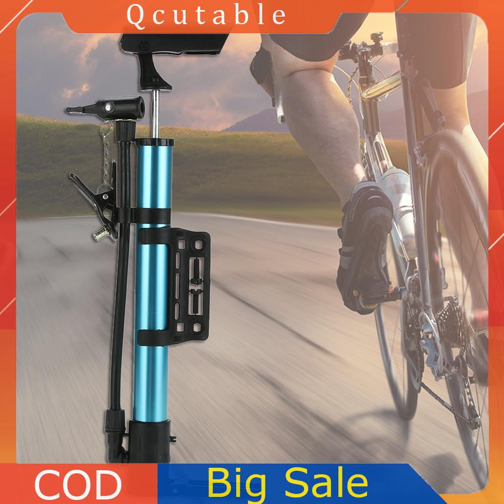 Bơm xe đạp bằng hợp kim nhôm nhỏ gọn tiện lợi