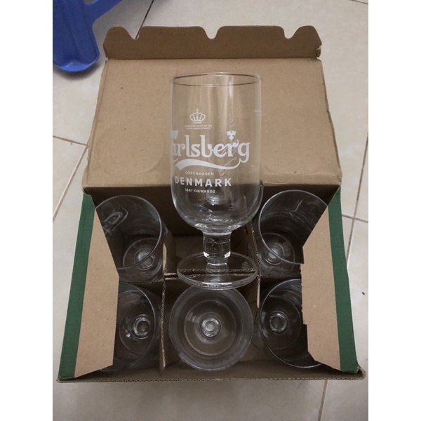 Bộ 6 ly Carlsberg Pháp 330ml