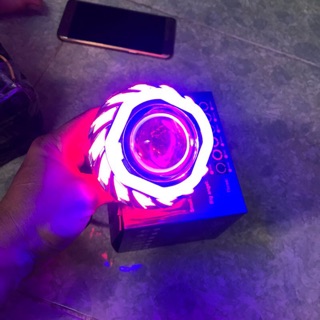 ĐÈN PHA LED BI CẦU CÓ VÒNG THIÊN THẦN CHO MỌI LOẠI XE