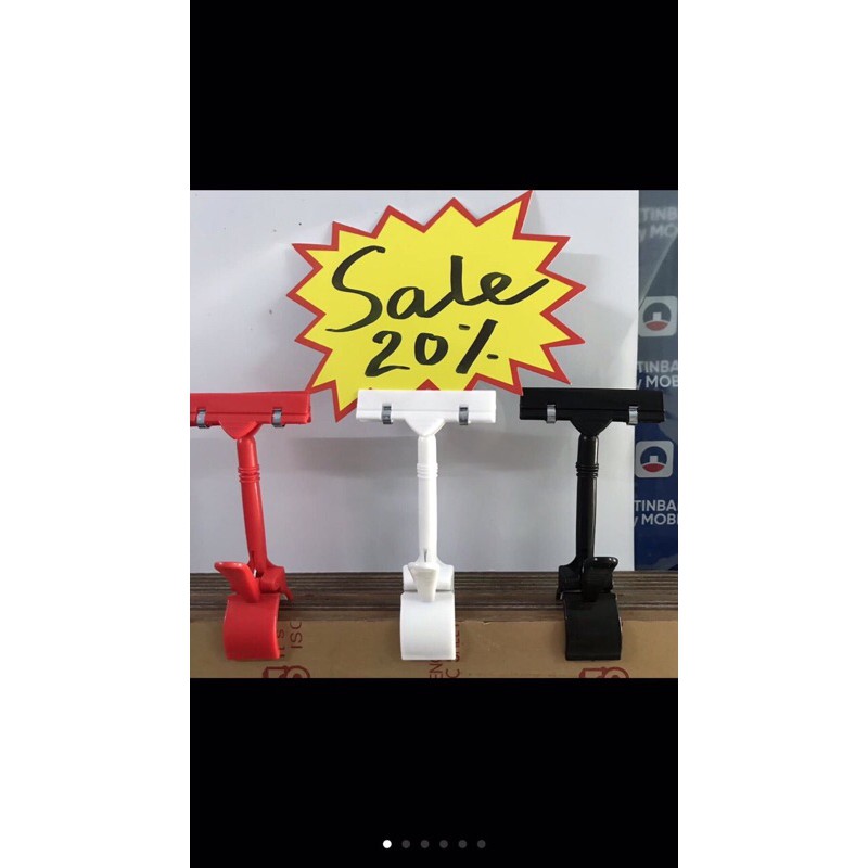 Kẹp bảng giá chất lượng, kẹp shop thời trang, kẹp sale