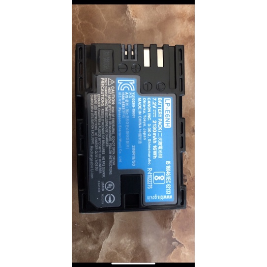 Pin LP-E6NH cho máy ảnh Canon R, 5d mark IV, III, II, 6D, 6DII, 60D, 70D, 80D...