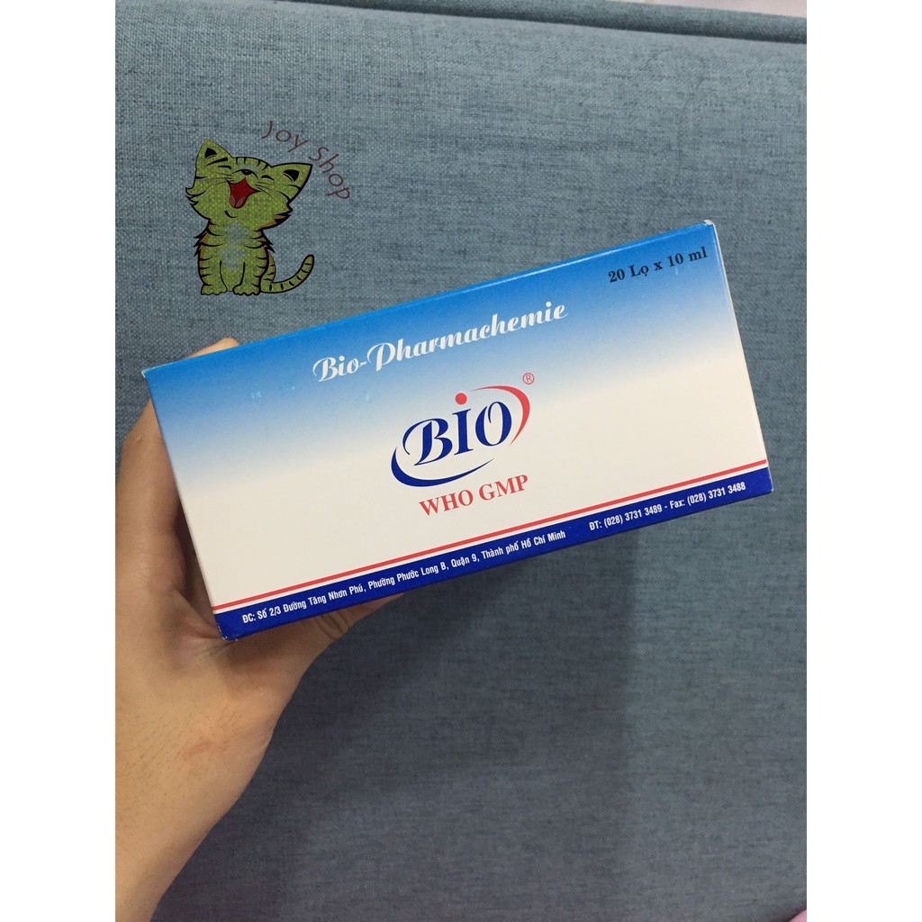 THUỐC NHỎ MẮT BIO CHO CHÓ MÈO