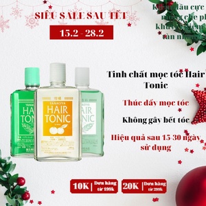 Tinh Chất Dưỡng Mọc Tóc Hair Tonic Thúc Đẩy Mọc Tóc Con Dưỡng Chân Tóc Khỏe Giảm Rụng Tóc