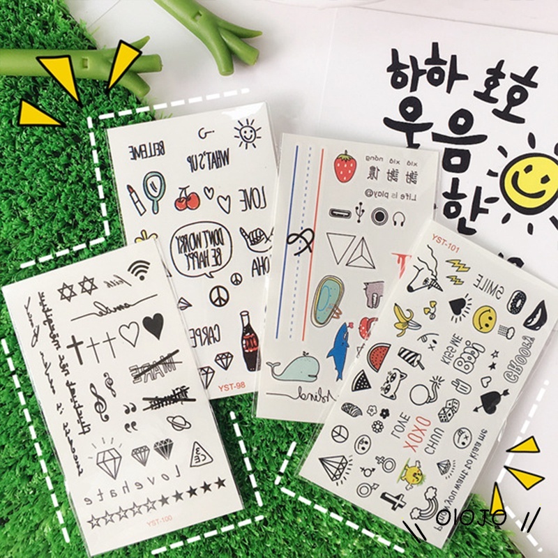 Hình xăm mini cá tính DIY phong cách