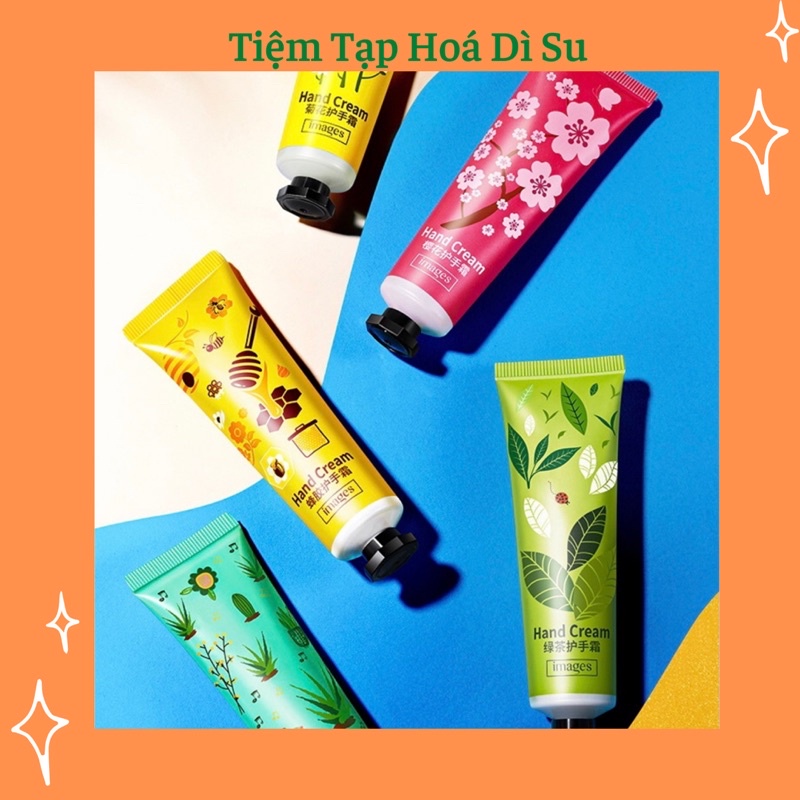 Kem dưỡng da tay Images cao cấp dưỡng ẩm, mềm mịn mướt da, giảm khô da nứt nẻ