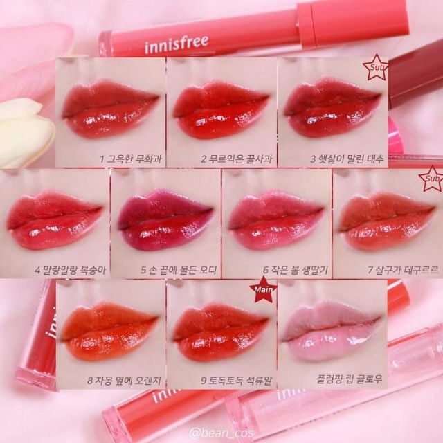 Son Tint Bóng Innisfree Fruity Squeeze Tint