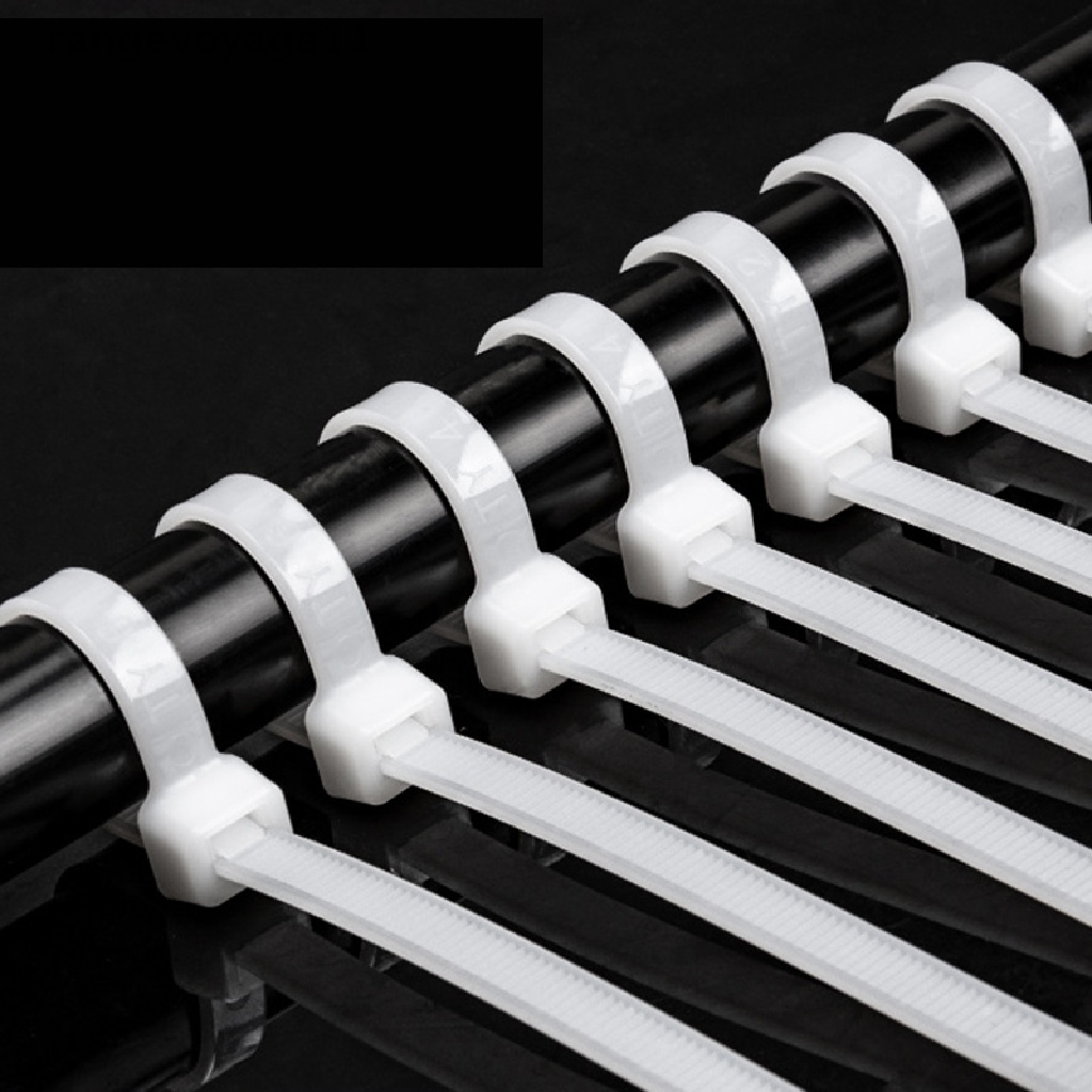 Set 100 Dây Rút nylon Tự Khóa 3X200 Bằng Nhựa Tiện Dụng