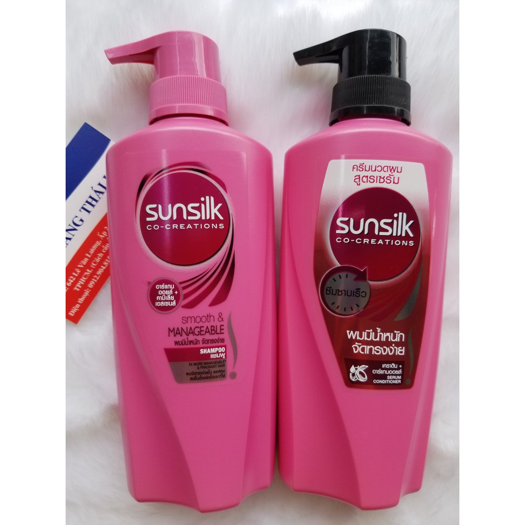 DẦU GỘI SUNSILK THÁI LAN - Màu Hồng