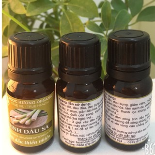 Tinh dầu sả nguyên chất - Ngọc Hương Organic