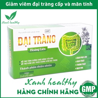 Viên uống giảm viêm đau Đại Tràng Hoàng Liên - Thành phần thảo dược hàng chính hãng - thành phần thảo dược