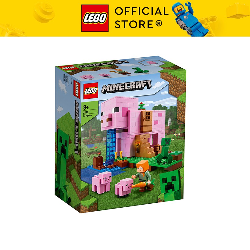 LEGO MINECRAFT 21170 Ngôi Nhà Heo ( 490 Chi tiết)