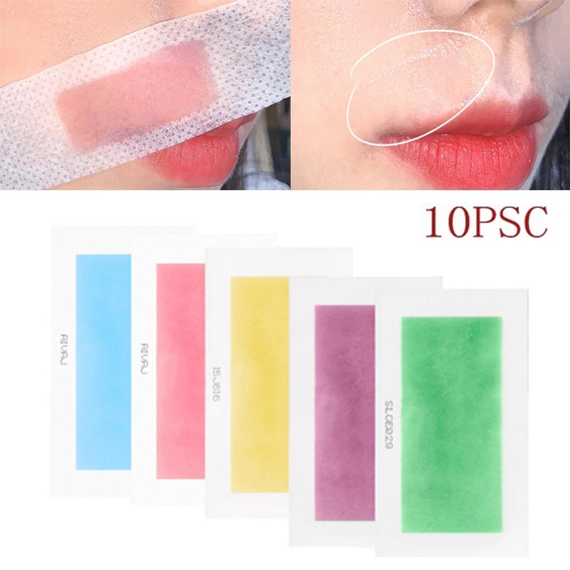 Bộ 10 Miếng Dán Tẩy Lông Không Đau Chuyên Nghiệp Cho Nữ