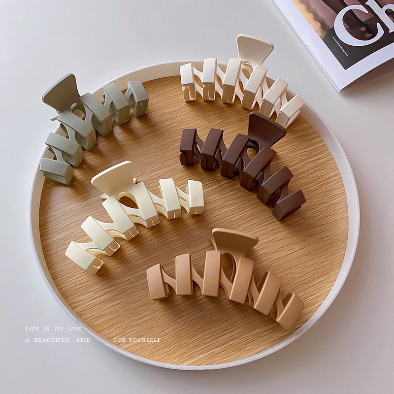 Kẹp Tóc Cỡ Lớn Phong Cách Hàn Quốc Thời Trang Cho Nữ