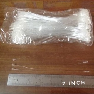 Dây treo nhãn mác bằng nhựa Ty vòng - 7 inch