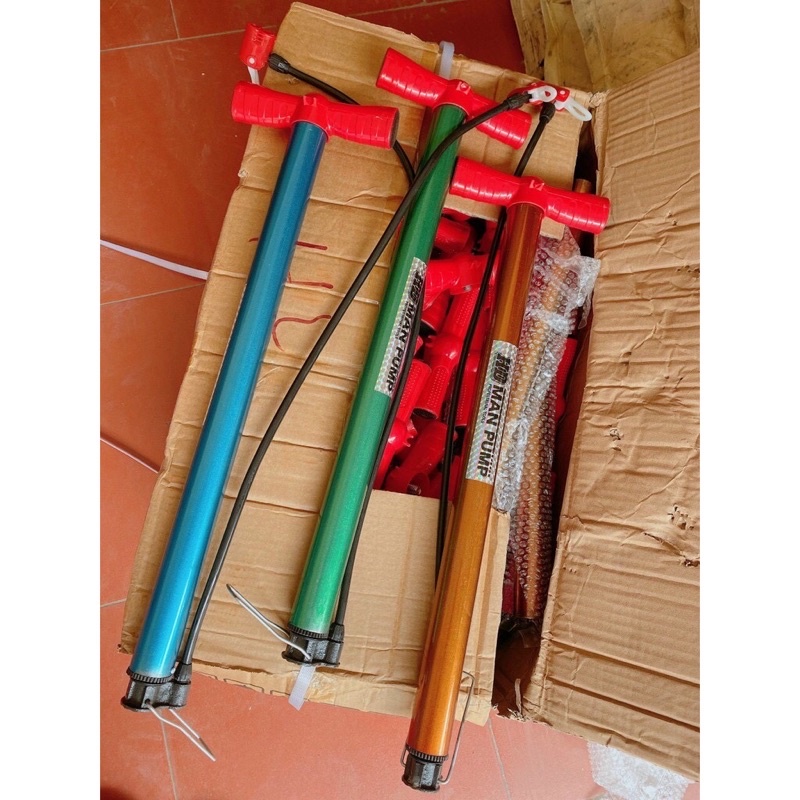 Bơm xe đạp bơm xe máy siêu rẻ, siêu tốt loại ống to