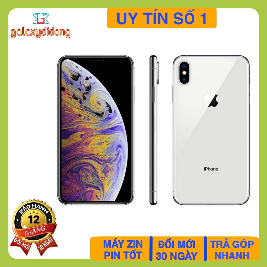 Điện Thoại iPhone XS Max Quốc Tế Đẹp Đầy Đủ Phụ Kiện Bảo Hành 12 Tháng | BigBuy360 - bigbuy360.vn