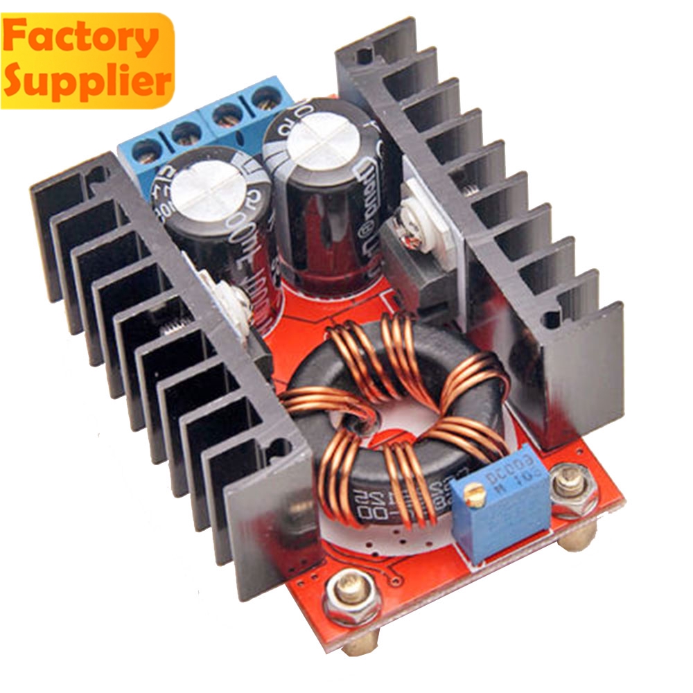 Bảng mạch nguồn tăng áp PCBFUN 150W DC-DC 10-32V sang 12-35V 6A mới cho laptop