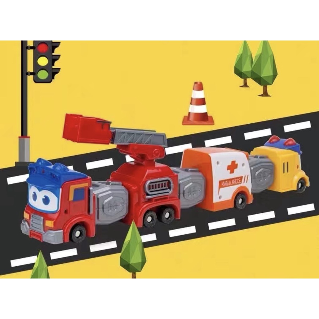 Mô hình lắp ráp robot - Bus - bus- Đồ chơi trẻ em MH: 9000000457