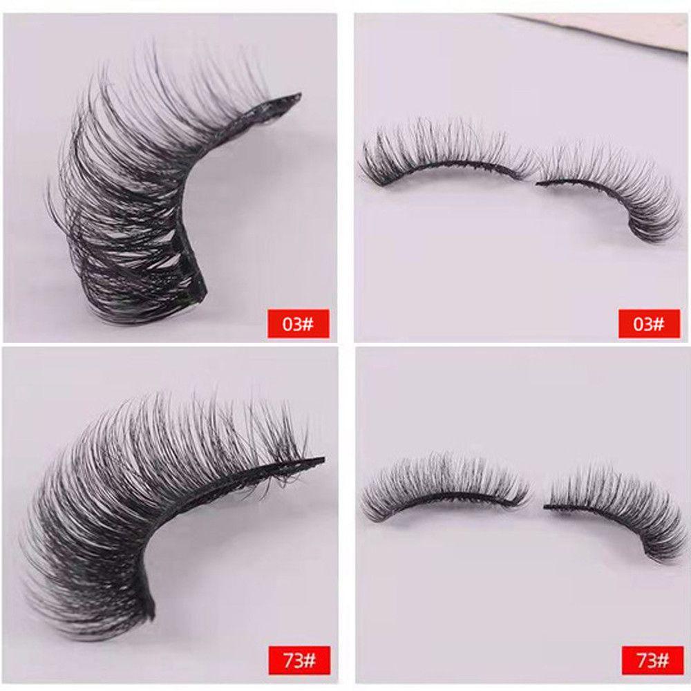 Set 10 Cặp Lông Mi Giả Cong Dày Mega Thời Trang