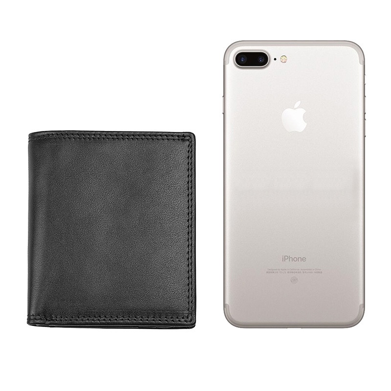 Ví Nam Sang Trọng Dáng Đứng Ngang có nhiều ngăn đựng thẻ - Bóp Da Nam Siêu Bền, Đẹp có 2 màu Nâu & Đen