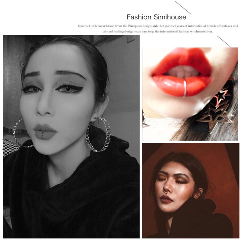 (Hàng Mới Về) Khuyên Mũi / Môi / Tai Phong Cách Thời Trang