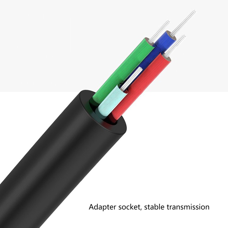 Cáp Chuyển Đổi 2RCA Sang 3.5mm AUX Cho TV PC DVD