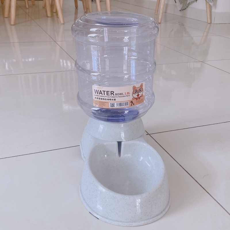 Bình nước tự động cho chó mèo 3.8L siêu khổng lồ/ bát ăn hạt tự động