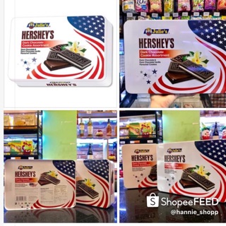 Bánh quy socola Dark Julie's Hershey's Hộp thiếc