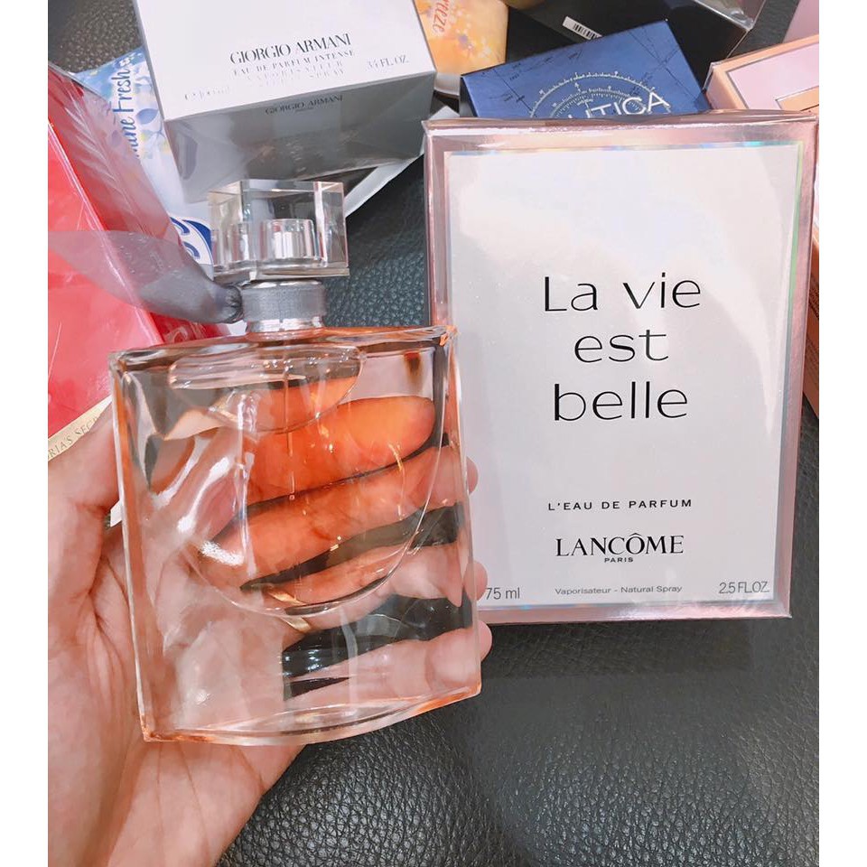 Auth- Nước hoa hàng chính hãng Lancôme La vie est belle 75ml EDP