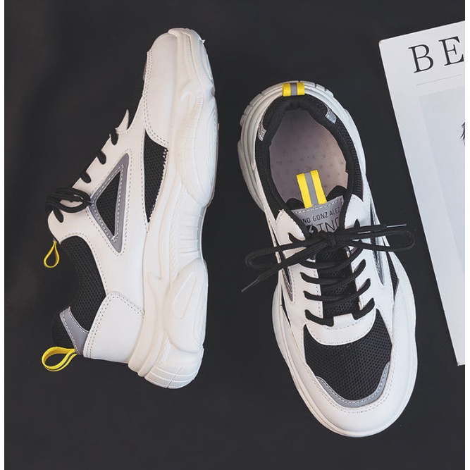 Giày Phản Quang Nam sneakers thể thao TNG siêu thoang khí ( có 2 mầu )