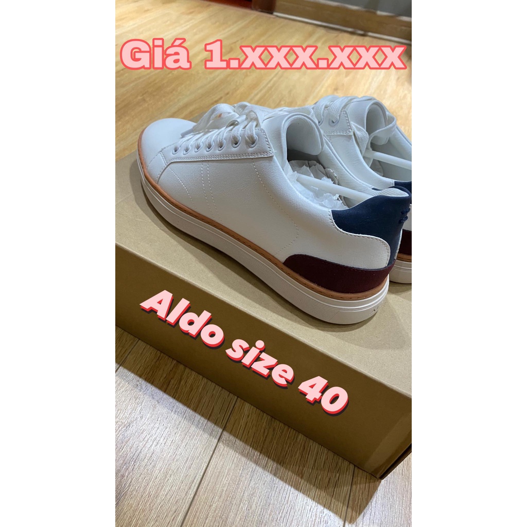 [Có sẵn Hàng UK có BIll] Giày sneaker nam ALDO REX size 40