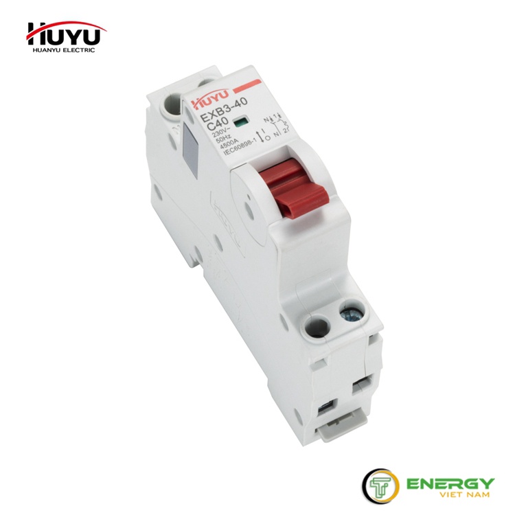 Áp Tô Mát HUYU AC DZ47N-63 1P C6A