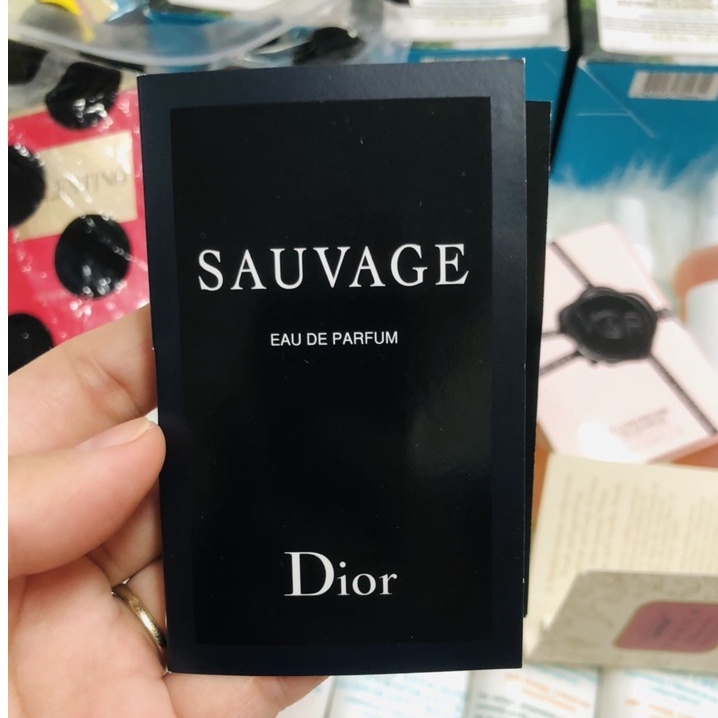[AUTH 1000%] VIAL Sample Nước Hoa Mini Dior Sauvage  Eau De Parfum 1ml