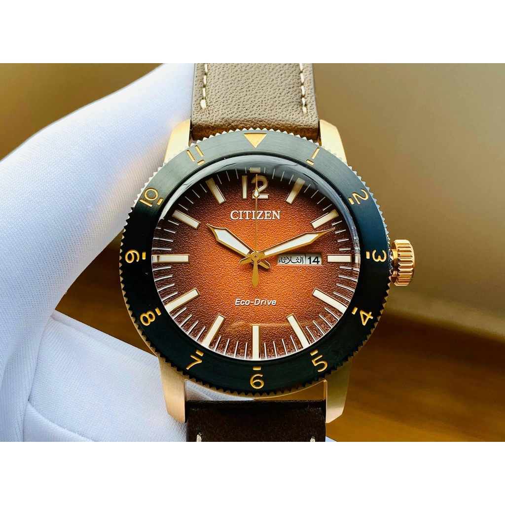 ĐỒNG HỒ NAM CITIZEN Eco-Drive AW0076-03X - TÔNG ĐỎ MIX - PHONG CÁCH ĐẬM CHẤT THỂ THAO