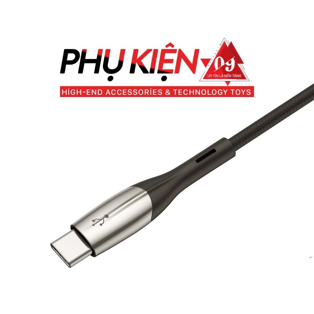 [CHÍNH HÃNG] CÁP SẠC NHANH USB TYPE C CÓ ĐÈN BÁO BASEUS TZCATSP [BẢO HÀNH  6 THÁNG]