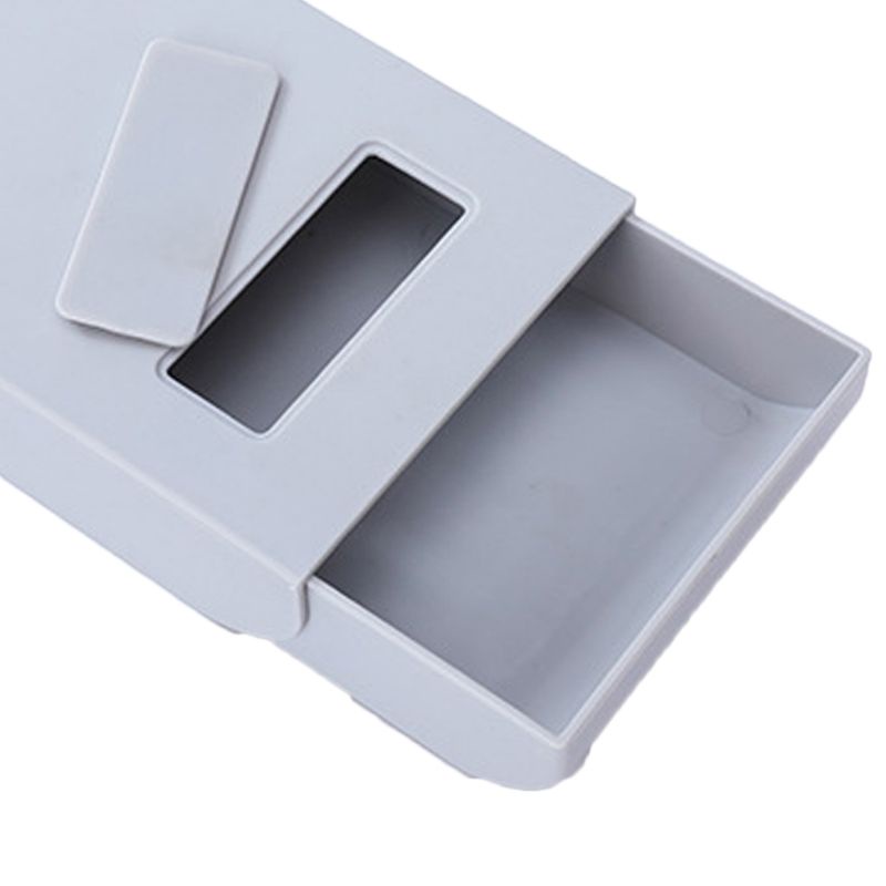 Khay Đựng Bút Gắn Dưới Bàn Tự Dính Dạng Kéo Lên Được Dành Cho Học Sinh