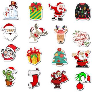 50 Sticker Dán Trang Trí Phong Cách Giáng Sinh
