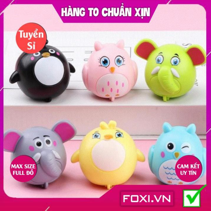 Set 6 thú dễ thương-đồ chơi chạy đà Foxi-chạy bằng dây cót hình các con vật siêu cute cho các bé