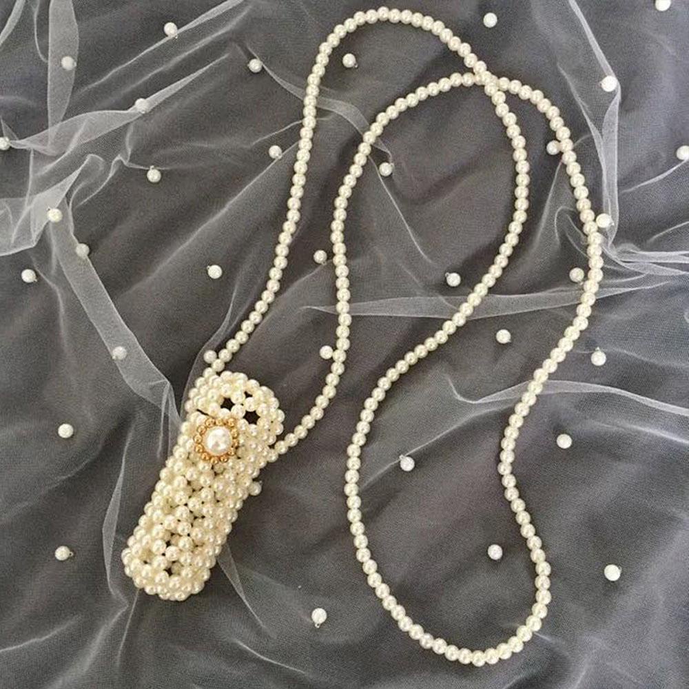 ELEGANT Túi Đeo Chéo Đựng Son Môi Thủ Công Tinh Tế Cho Bữa Tiệc