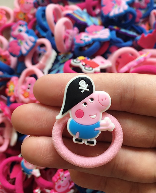 Cột tóc hình ngựa Pony và heo Peppa xinh xắn, bé nào cũng thích