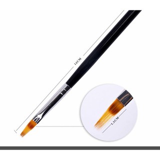 Cọ ombre thưa cán gỗ - chuyên dụng