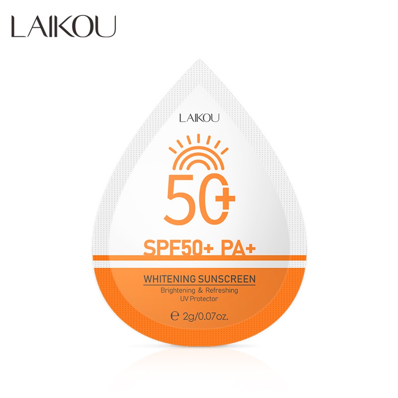 Kem chống nắng UV tươi mát trắng da LAIKOU SPF50+ 2g
