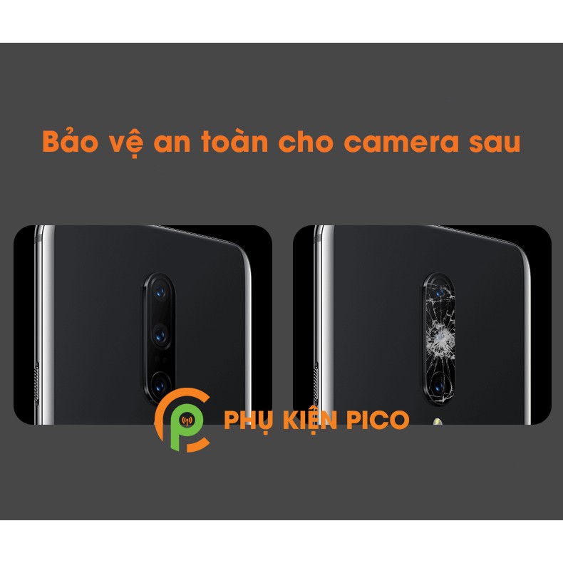 Vòng bảo vệ camera Oneplus 7T Pro - Ốp viền camera Oneplus 7T Pro chống xước bảo vệ camera màu đen