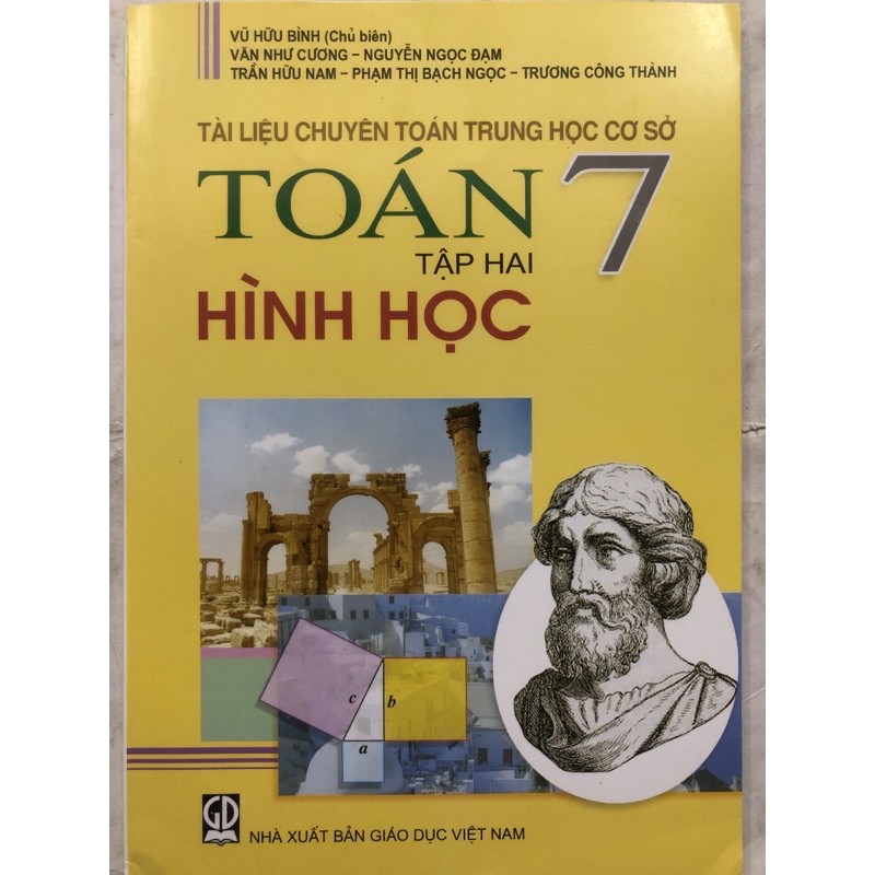 Sách - Tài liệu chuyên toán trung học cơ sở Toán 7 Tập 2: Hình học
